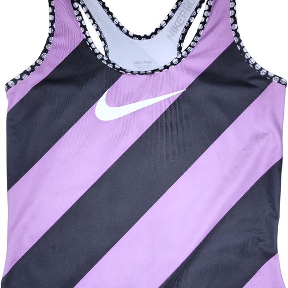 Nike Pro | Stipe & Polka Dot Tank Top | Size Small - Picture 3 of 8